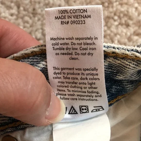 PacSun Women's Light Indigo Ripped '90s Boyfriend High Rise Jeans Size 23 - Picture 8 of 12